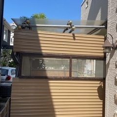 自転車・バイク小屋　屋根付き小屋