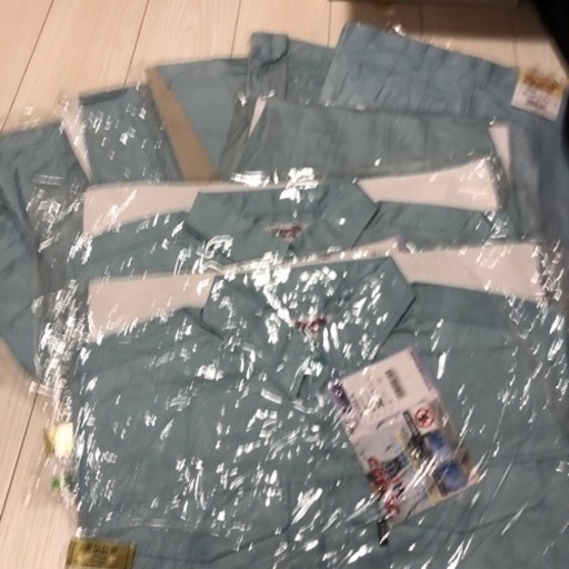 作業着　プリーツロンミニ上下