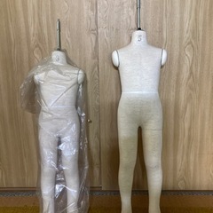 【決定しました】子供トルソー、ディスプレイボディ、2点