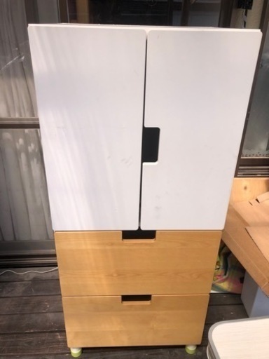 まだ処分してません。値下げしました。IKEA 子供用タンス