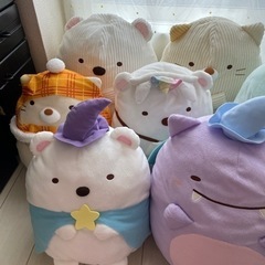 すみっコぐらし　ぬいぐるみ　まとめの画像