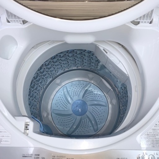 ⭐️TOSHIBA⭐️全自動洗濯機　2022年7kg 美品　大阪市近郊配送無料