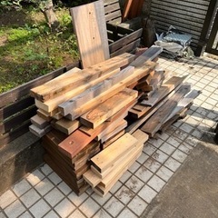 木材　材木　端材　焚き付け　ご希望日明記でお願いします