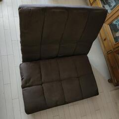 無料☆三つ折ソファーベッド