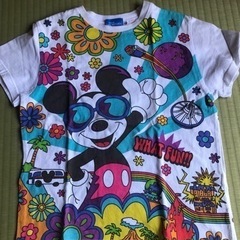 130cm ディズニーTシャツ2枚セットの画像