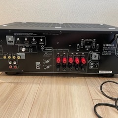 ヤマハ　5.1サラウンド　アンプ(RX-V385)、スピーカーセットの画像