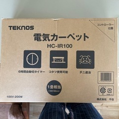 Teknos 電気カーペット1畳の画像
