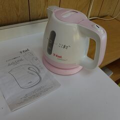 T-ＦＡＬ　電気ケトル　ジャスティン1.2Ⅼ　汚れ、傷あり　通電...