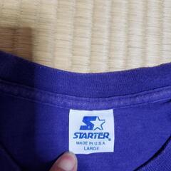 古着　フェニックスサンズ　パープルTシャツ　US L　使用感ありの画像