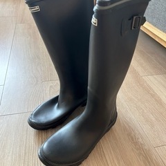 【お譲りします】レインブーツ(ほぼ未使用)