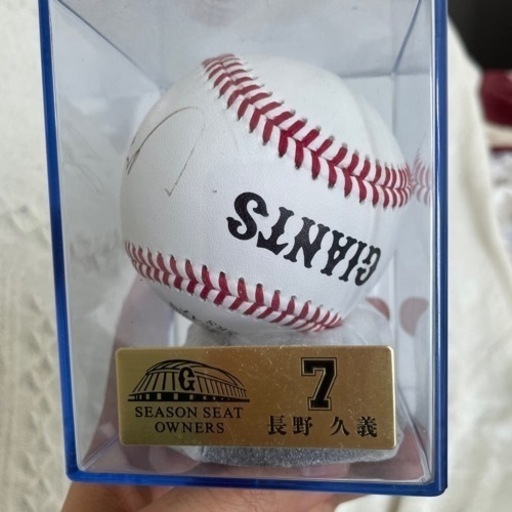長野　限定サインボール　シーズンシート