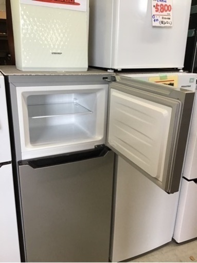 冷蔵庫　２ドア　120L 2017年製　Hisense 中古品