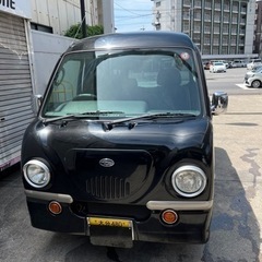 サンバー　クロ　5MT 丸目