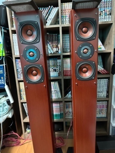 Victorトールボーイ型ウッドコーンスピーカー
