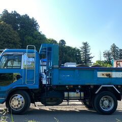 【I-0007】日産 ディーゼル PK260TZ UD コンドル 増トン ダンプ 自動コボレーン 新明和 アルミホイール 車検付き 最大積載量7600kgの画像