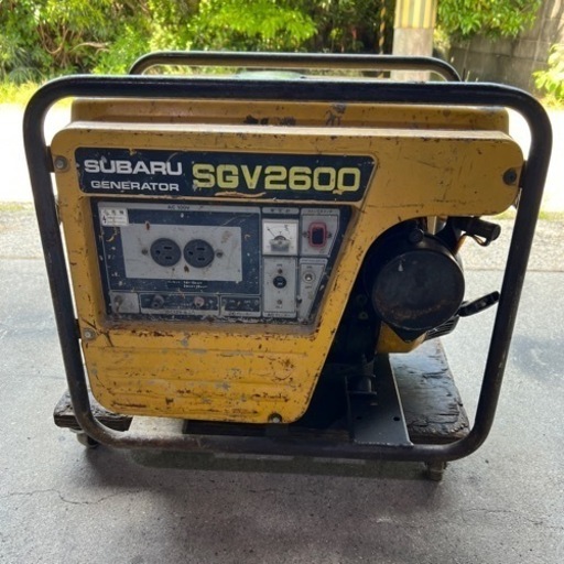 ☆値段交渉受付けます☆ガソリン発電機 動作確認済み スバル SGV2600
