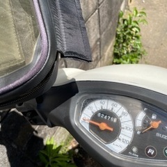 即乗り可！バックレスト外しました。SUZUKI アドレスv125g 乗ってますの画像
