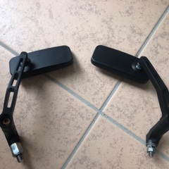 ブルーレンズミラー　左右セットの画像