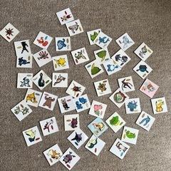 ポケモン指人形＊シールの画像