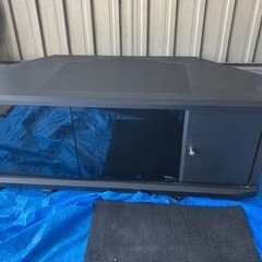 テレビ台　ガラスドア
