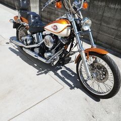 ハーレー FXSTC エボ　車検付き　車庫保管　動画付きの画像