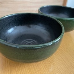 大きめのどんぶり2点セット　丼　椀の画像