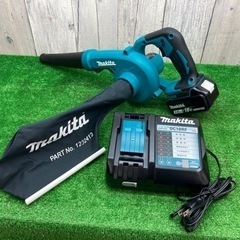 中古美品 □ makita コードレスブロワ UB185DRF □ 
