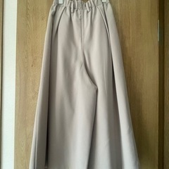 VICKY 麻調ラップスカーチョ　サイズSの画像