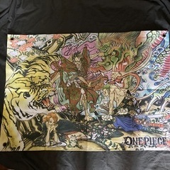 ONE PIECEフラッグの画像
