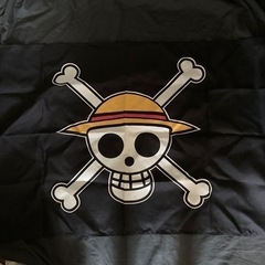 ONE PIECEフラッグの画像