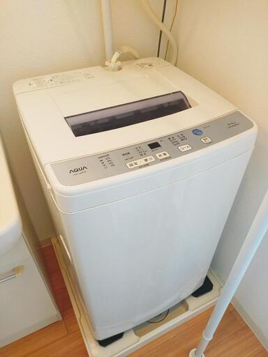 AQUA洗濯機6kgAQW-S60F(w)☆受渡日5/17(水)☆