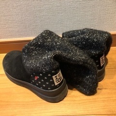 UGG レディースブーツ　黒 23.0cmの画像