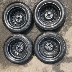 175/65R15スチールホイール（タイヤは、おまけ程度の物です）の画像