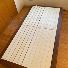 【期間限定】無印良品 収納付きシングルベッド