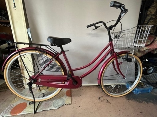 自転車　軽快車　26インチ　ママチャリ