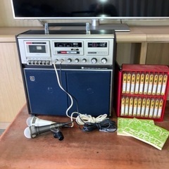  COLUMBIA製　カラオケ機器セット　タダで差し上げます。0円