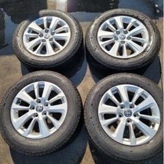 トヨタ　ヤリスクロス純正　ブリヂストンTURANZA 205/65R16　【夏用】TOYOTA　美品　状態良好！