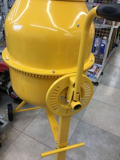 【新品】アルミス AMZ-50Y まぜ太郎 コンクリートミキサー　練り量50L