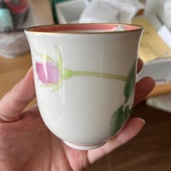 《未使用》香蘭社のペア湯呑み