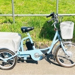 売却決定しました。】【極美品】【中古】電動アシスト3輪自転車
