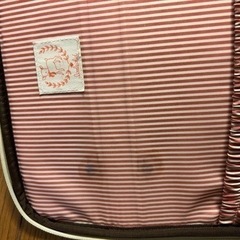 【受付終了】キャリースーツケース　花柄　二輪の画像