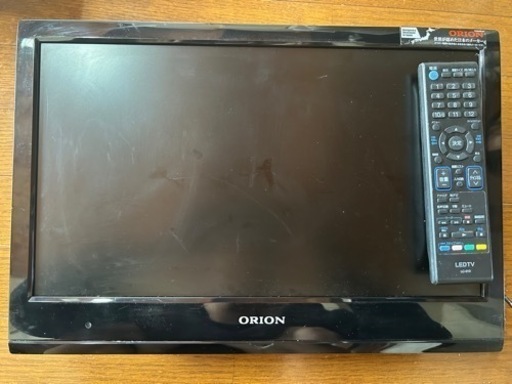 19型テレビ（B-CASカード、リモコン付き）