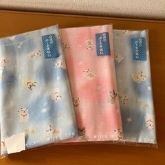 新品　ガーゼ　タオル　大きめ
