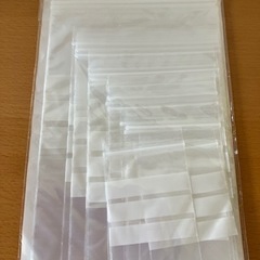 新品　ジッパー式ポリ袋の画像