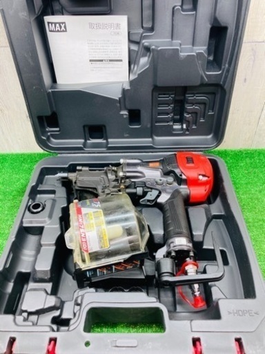 中古品●MAX 高圧エア釘打ち機 HN-75N3（D）-G●D●ITPI4WR0DR4G