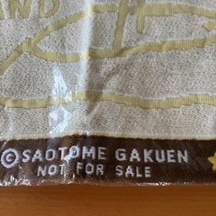 新品　早乙女学園　タオルの画像