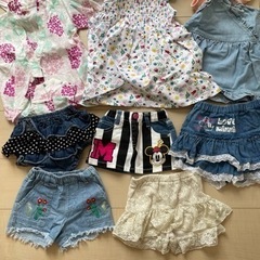 子供服　夏服 女の子　70〜80の画像