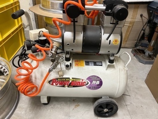 ★値下げました★オイルレス静音コンプレッサ ROL-39ss