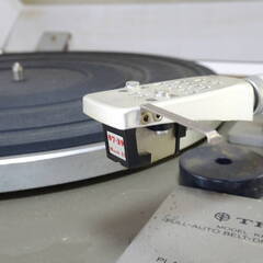 ☆★y■TRIO トリオ ターンテーブル レコードプレーヤー KP-F505 レトロ 1976年 アンティーク 当時物の画像
