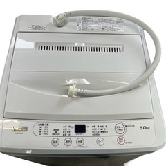 NO.419【2021年製】ヤマダセレクト 全自動電気洗濯機 YWM-T60H1 6.0kg